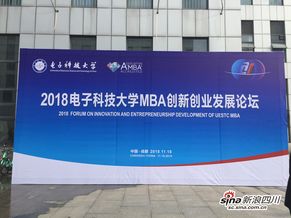 教育激活创新基因，校友共谋创业发展——记2018电子科技大学MBA创新创业发展论坛